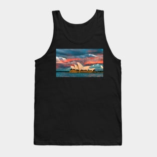 Sydney Opera House sunset Tank Top